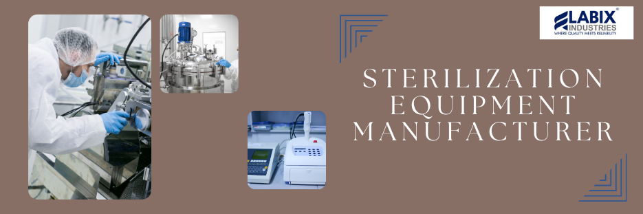 A Banner of Sterilization Equipment Manufacturer