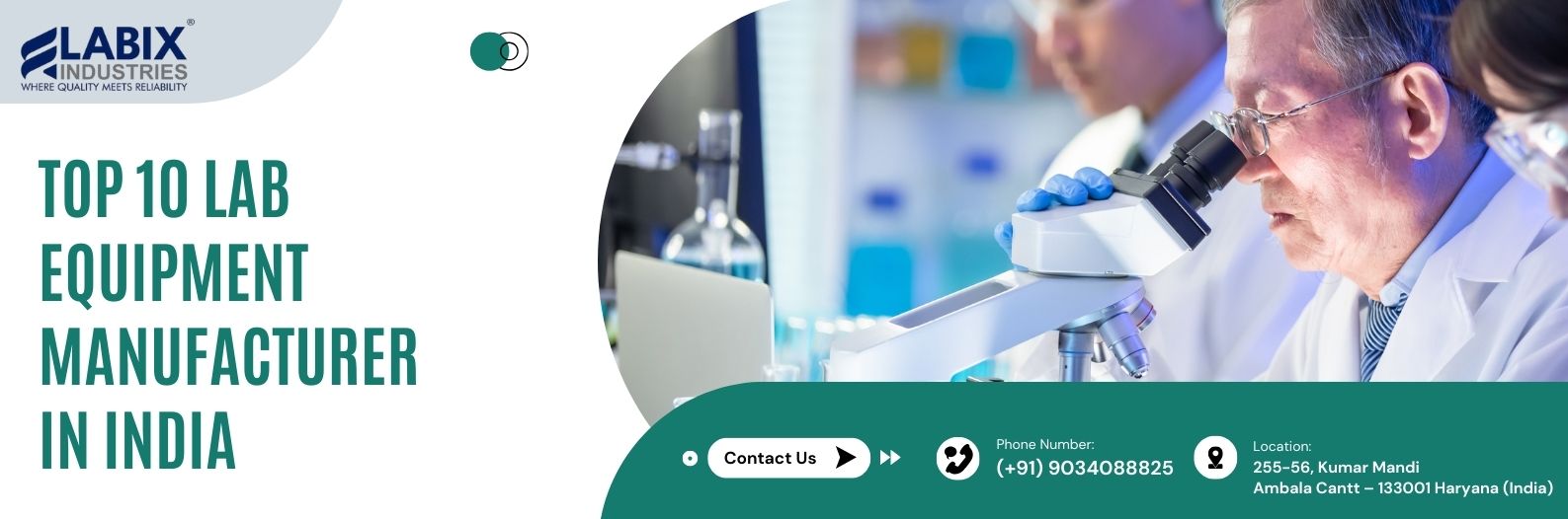 Top 10 Lab Equipment Manufacturer in india