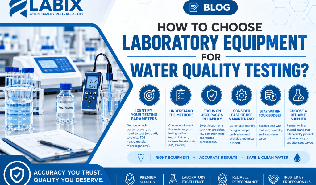 How to Choose Laboratory Equipment for Water Quality Testing ?