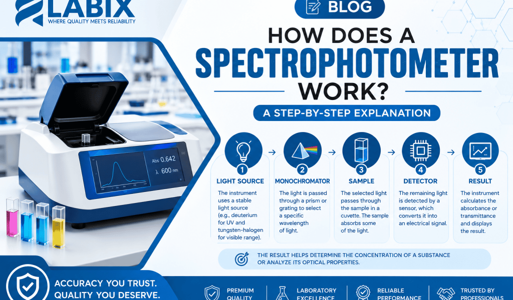 How Does a Spectrophotometer Work? A Step-by-Step Explanation