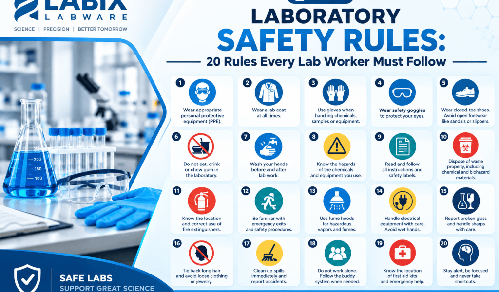 Laboratory Safety Rules: 20 Rules Every Lab Worker Must Follow