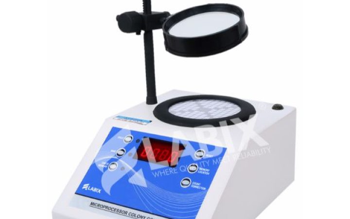 Microprocessor Colony Counter