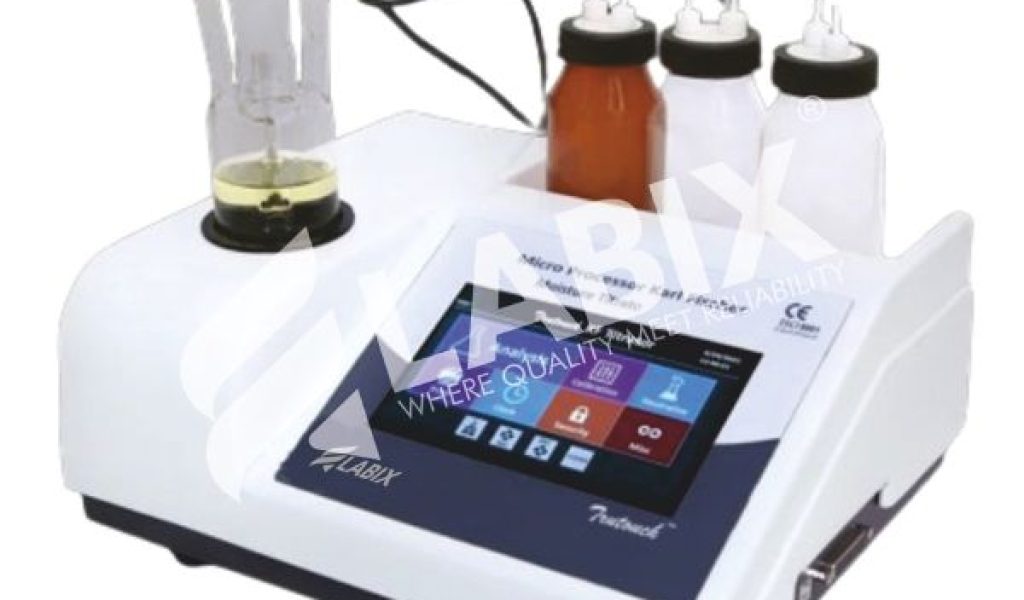 Microprocessor Karl Fischer Moisture Titratortouch Screen