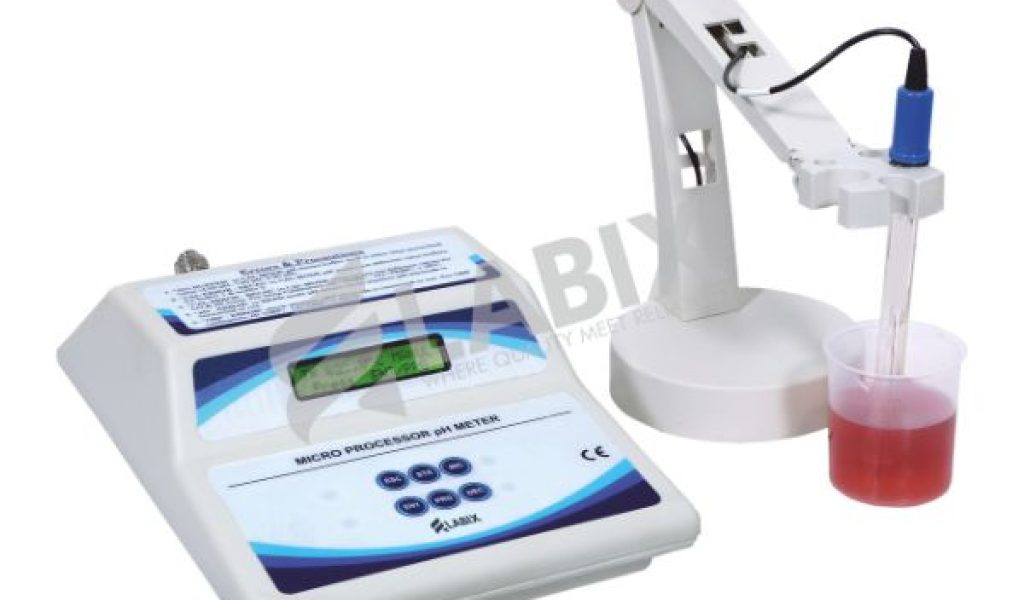Microprocessor Ph Meter 5 Point Calibration
